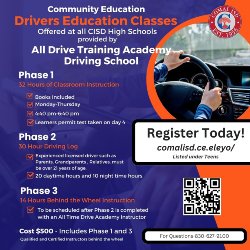 Drivers Ed Flyer